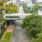 a walkway between buildings