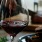a glass of wine on a table